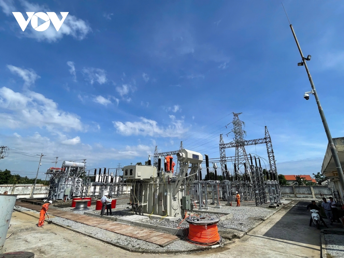 evncpc khoi cong, dong dien hang loat du an 110kv hinh anh 3