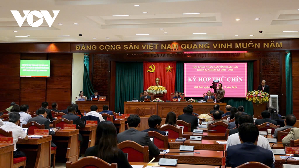 khai mạc kỳ họp hội đồng nhân dân tỉnh Đắk lắk hình ảnh 2 khai mac ky hop hoi dong nhan dan tinh Dak lak hinh anh 2