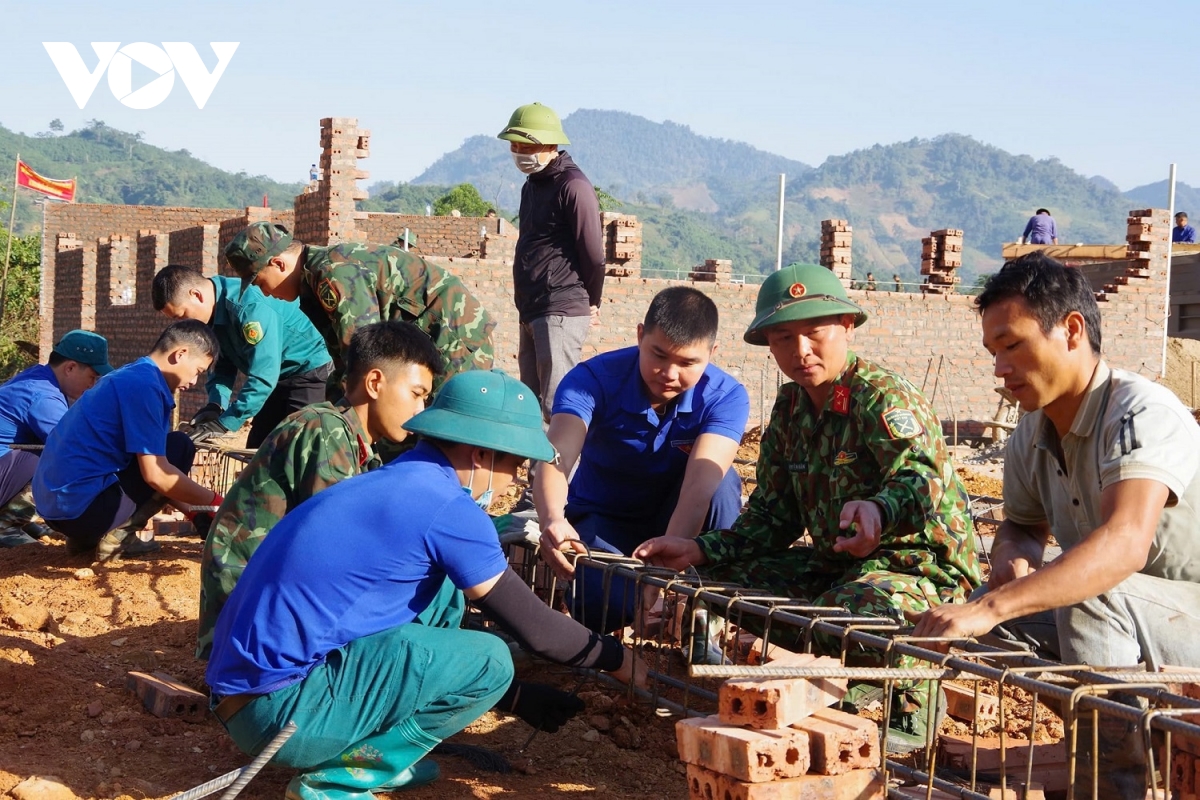 Đẩy nhanh tiến độ thi công bản tái định cư vùng thiên tai tà han bắc kạn hình ảnh 3 Day nhanh tien do thi cong ban tai dinh cu vung thien tai ta han bac kan hinh anh 3