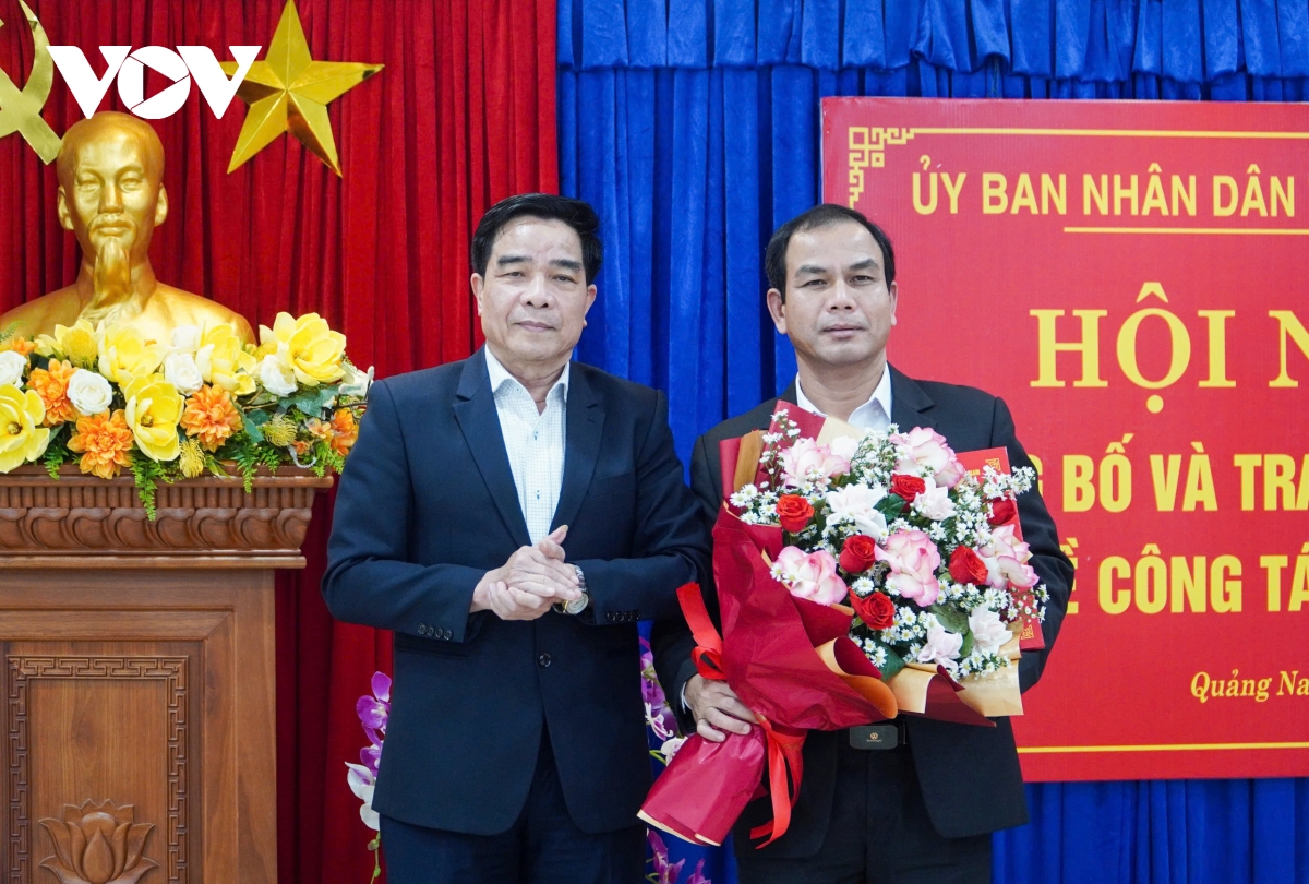 Ông Hà Ra Diêu được giao Quyền Trưởng Ban Dân tộc tỉnh Quảng Nam