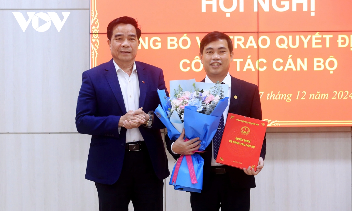 Quảng Nam có tân giám đốc ban quản lý dự án công trình giao thông