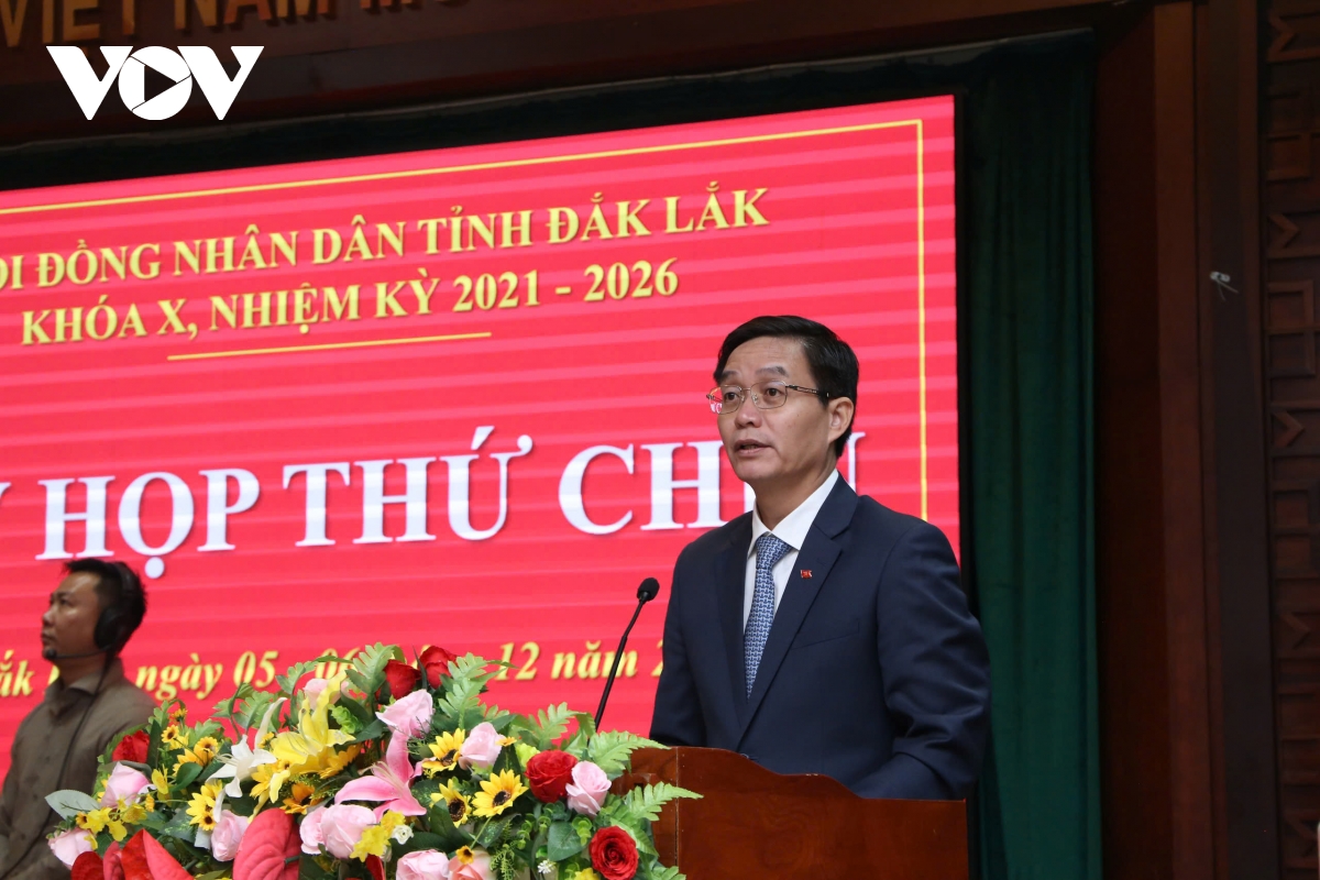 khai mạc kỳ họp hội đồng nhân dân tỉnh Đắk lắk hình ảnh 1 khai mac ky hop hoi dong nhan dan tinh Dak lak hinh anh 1