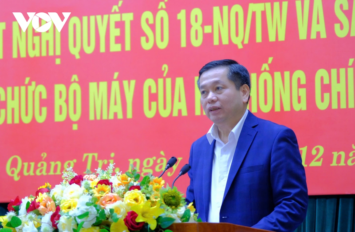 quảng trị hoàn thành phương án sắp xếp tổ chức bộ máy trước 15 1 2025 hình ảnh 2 quang tri hoan thanh phuong an sap xep to chuc bo may truoc 15 1 2025 hinh anh 2