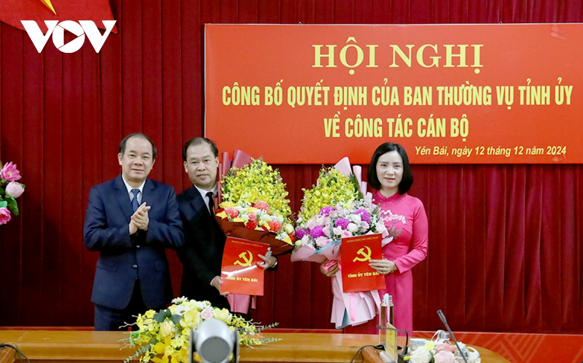 Yên Bái điều động, bổ nhiệm nhiều cán bộ chủ chốt