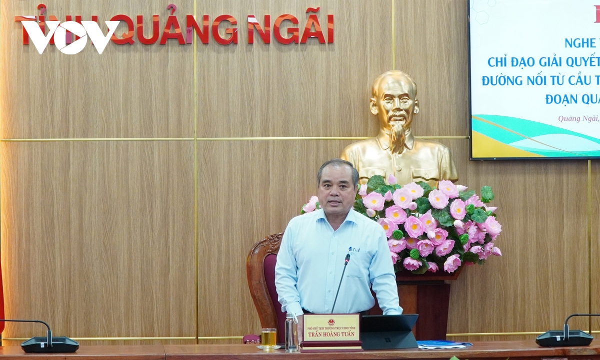 quảng ngãi tháo gỡ vướng mắc dự án Đường nối từ cầu thạch bích đến tịnh phong hình ảnh 3 quang ngai thao go vuong mac du an Duong noi tu cau thach bich den tinh phong hinh anh 3