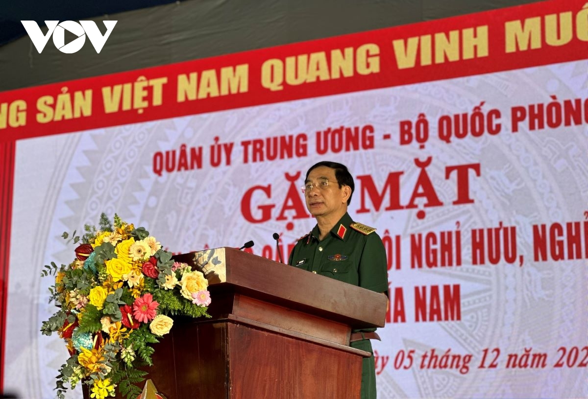 họp mặt cán bộ cao cấp quân đội nghỉ hưu, nghỉ công tác khu vực phía nam hình ảnh 1 hop mat can bo cao cap quan doi nghi huu, nghi cong tac khu vuc phia nam hinh anh 1