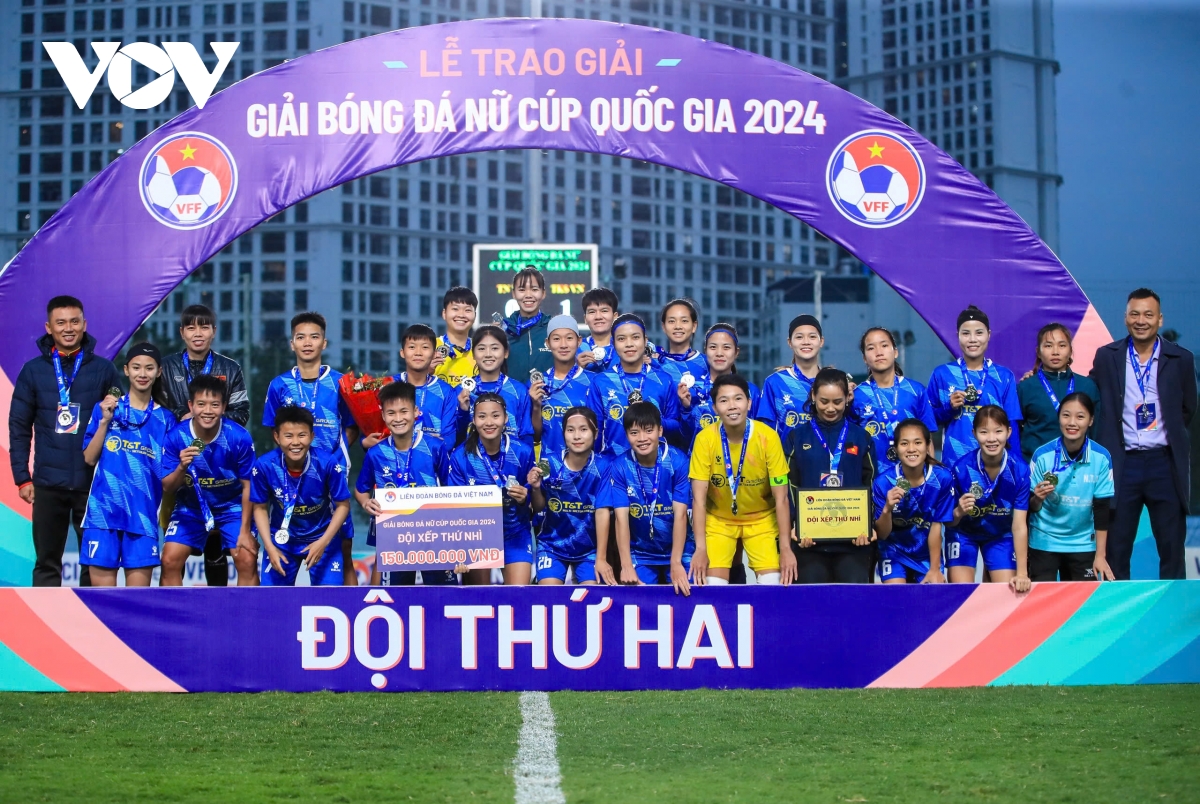 than ksvn vo dich giai bong da nu cup quoc gia 2024 hinh anh 3