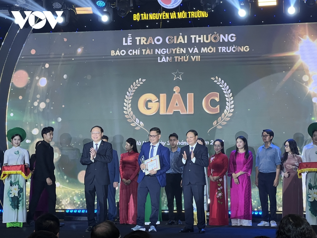 vov nhận nhiều giải cao tại giải thưởng báo chí tài nguyên và môi trường hình ảnh 2 vov nhan nhieu giai cao tai giai thuong bao chi tai nguyen va moi truong hinh anh 2