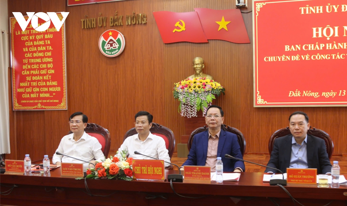 Đắk nông giảm 5 sở, kết thúc hoạt động 13 tổ chức đảng, cơ quan, đơn vị hình ảnh 3 Dak nong giam 5 so, ket thuc hoat dong 13 to chuc dang, co quan, don vi hinh anh 3