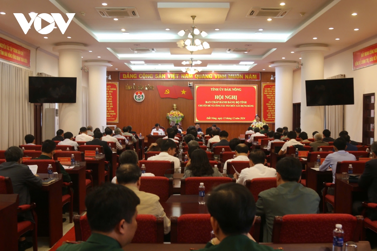 Đắk nông giảm 5 sở, kết thúc hoạt động 13 tổ chức đảng, cơ quan, đơn vị hình ảnh 1 Dak nong giam 5 so, ket thuc hoat dong 13 to chuc dang, co quan, don vi hinh anh 1