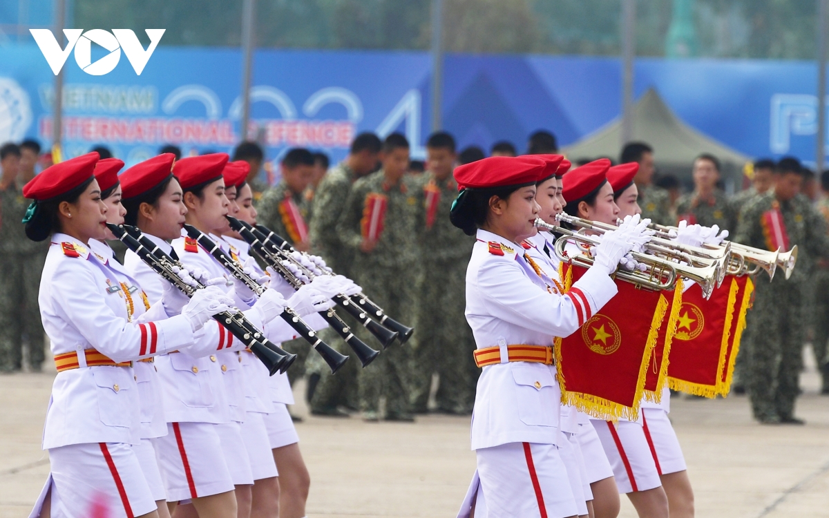 Toàn cảnh tổng duyệt Triển lãm Quốc phòng quốc tế Việt Nam 2024