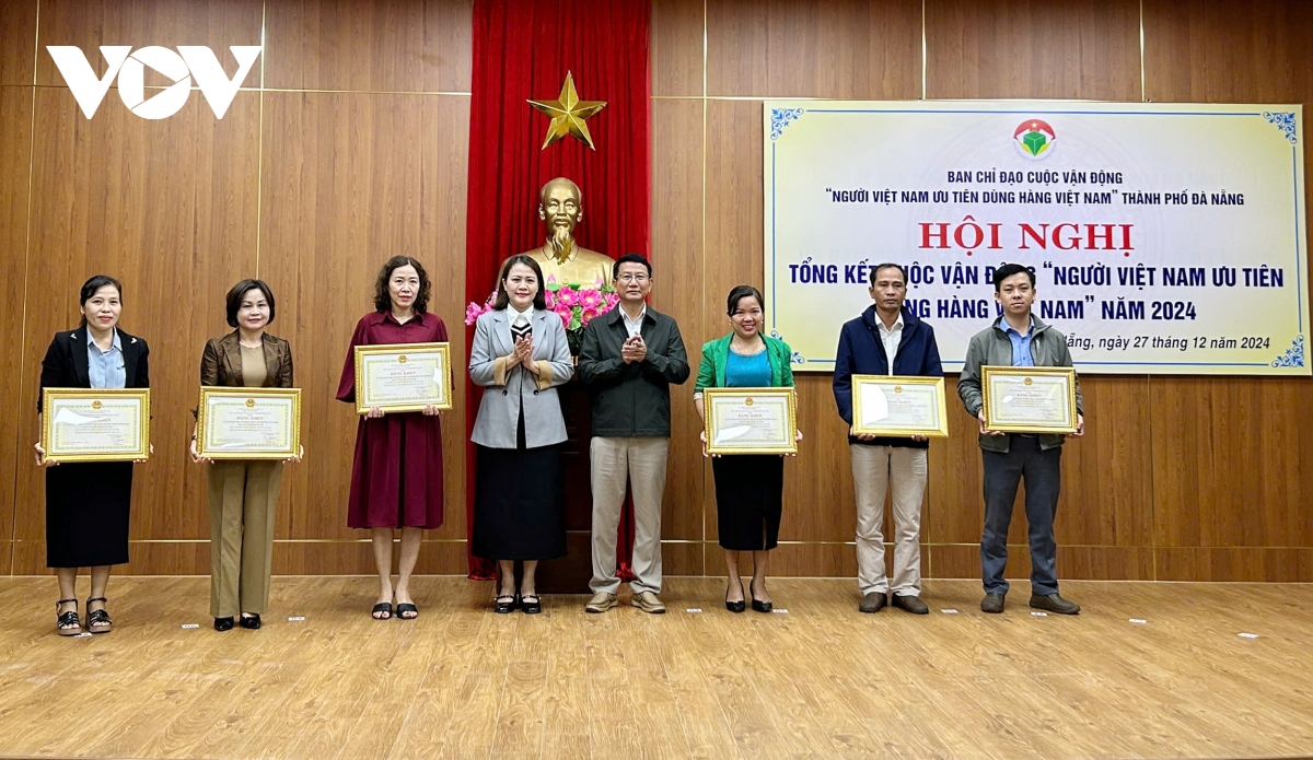 Đà nẵng đẩy mạnh cuộc vận động người việt ưu tiên dùng hàng việt hình ảnh 1 Da nang day manh cuoc van dong nguoi viet uu tien dung hang viet hinh anh 1