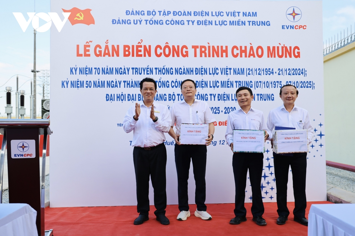 Dong dien du an tram bien ap 110kv khu cong nghiep phong Dien, thua thien hue hinh anh 1