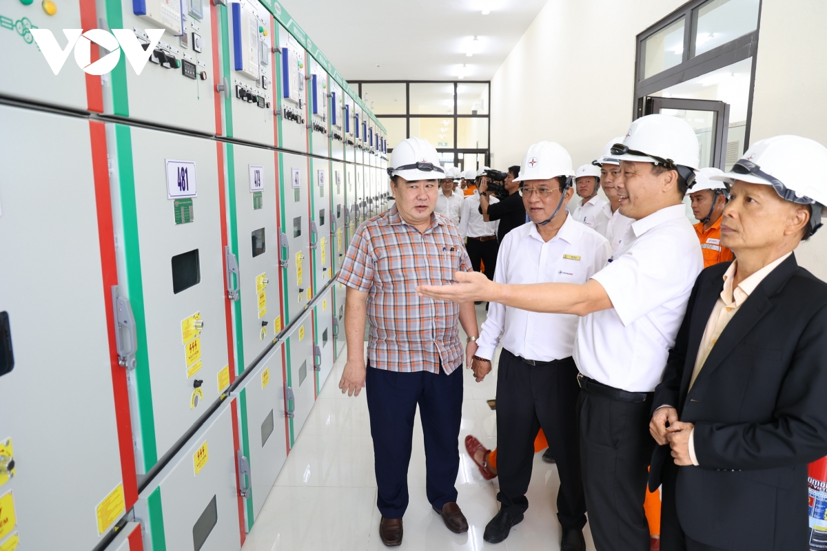 Đóng điện dự án trạm biến áp 110kV Khu Công nghiệp Phong Điền, Thừa Thiên Huế