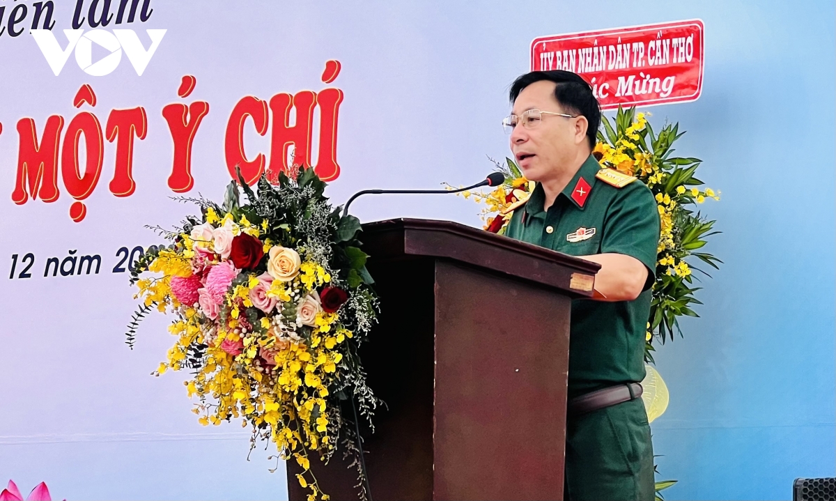 triển lãm chuyên đề quân với dân một ý chí tại cần thơ hình ảnh 2 trien lam chuyen de quan voi dan mot y chi tai can tho hinh anh 2