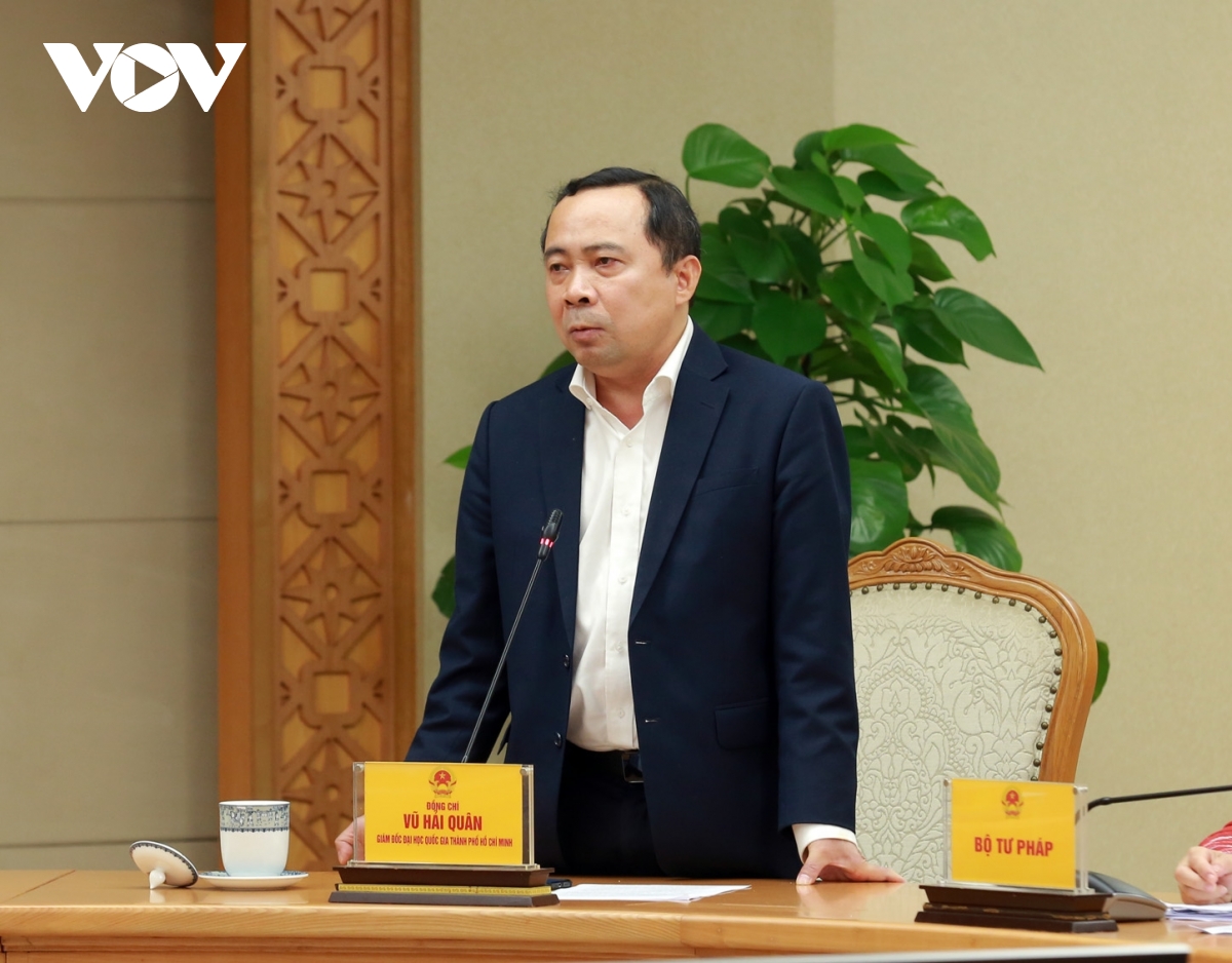 sắp xếp hai đại học quốc gia trọng điểm là cơ sở vật chất và tự chủ cao hình ảnh 1 sap xep hai dai hoc quoc gia trong diem la co so vat chat va tu chu cao hinh anh 1