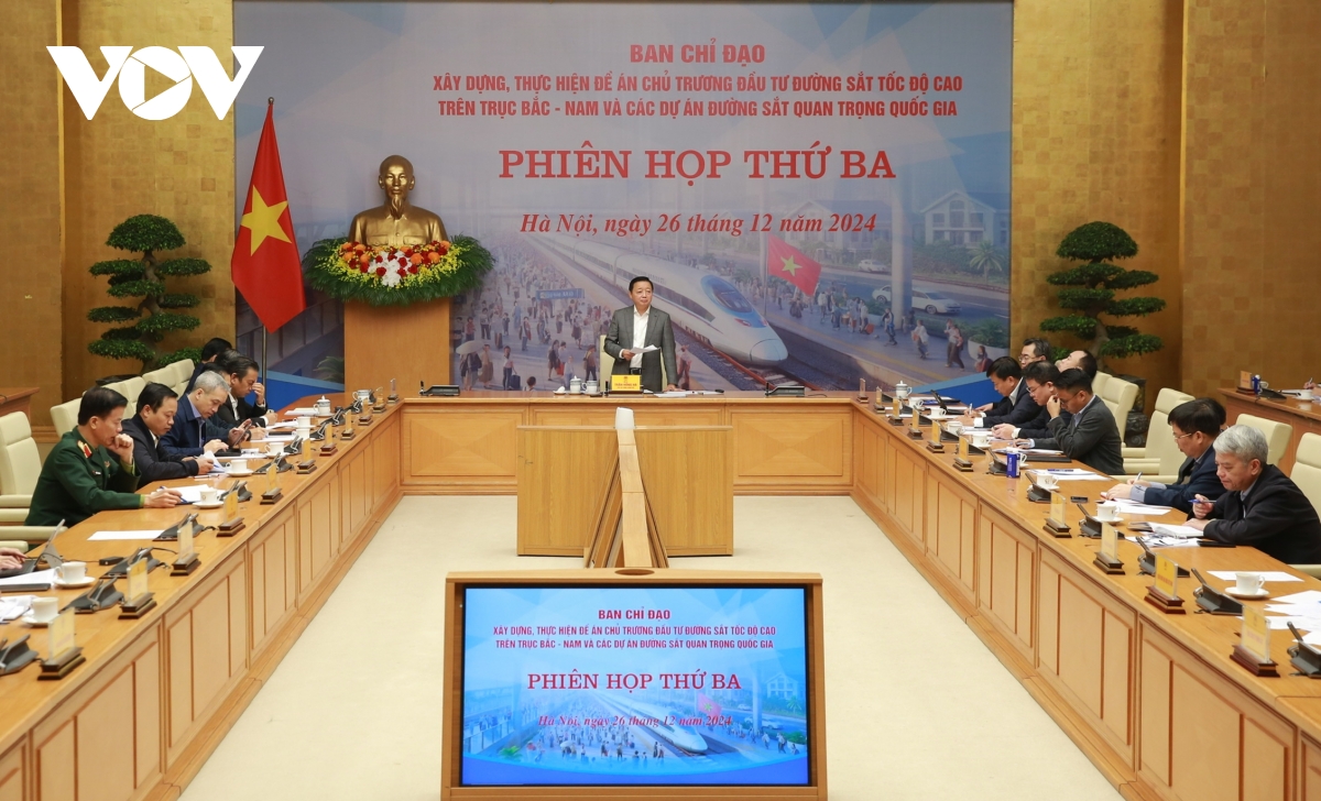 triển khai dự án đường sắt tốc độ cao không vừa làm, vừa chờ hình ảnh 1 trien khai du an duong sat toc do cao khong vua lam, vua cho hinh anh 1