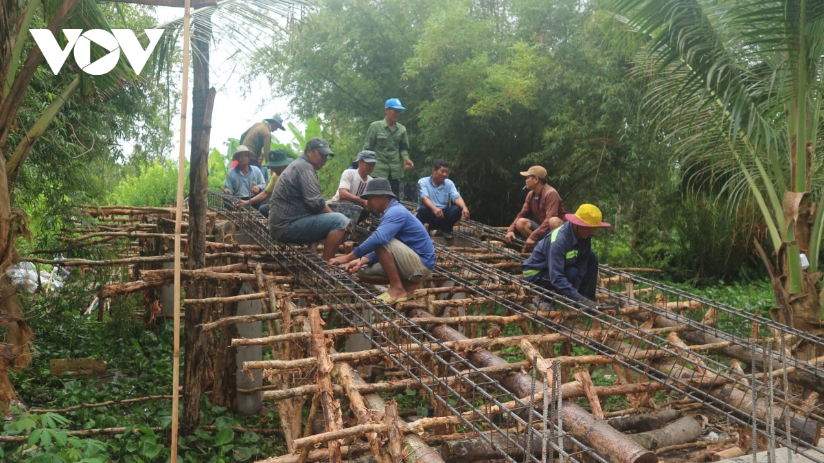 nhung nhip cau thien nguyen, noi ket doi bo vui o vung nong thon soc trang hinh anh 2