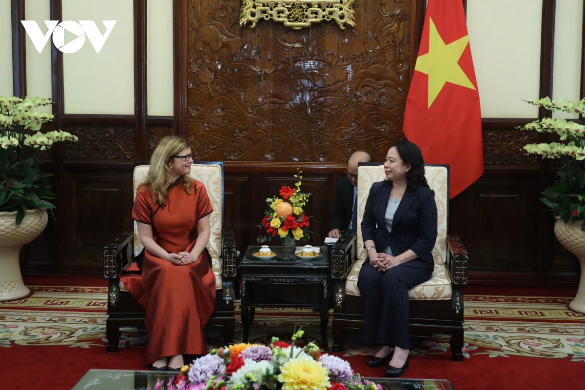 phó chủ tịch nước võ thị Ánh xuân tiếp trưởng đại diện unicef tại việt nam hình ảnh 1 pho chu tich nuoc vo thi Anh xuan tiep truong dai dien unicef tai viet nam hinh anh 1