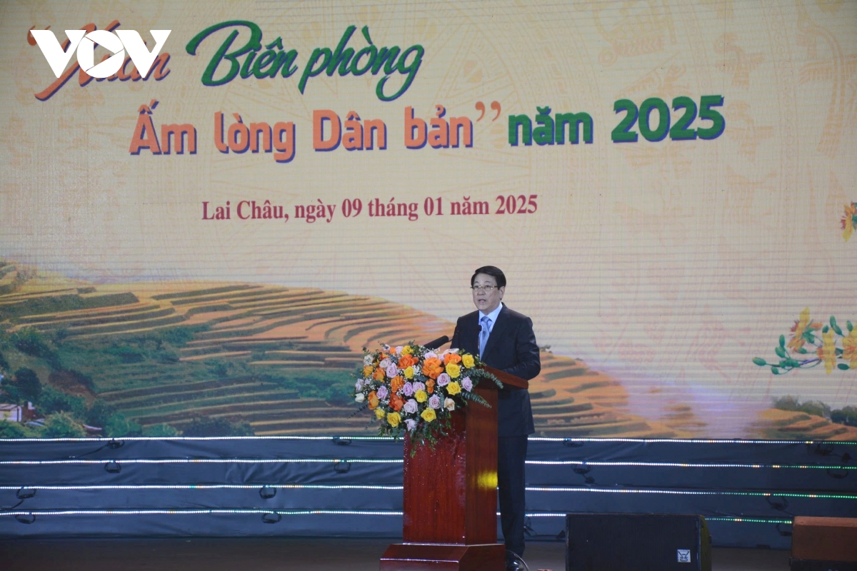 chu tich nuoc luong cuong du chuong trinh xuan bien phong am long dan ban nam 2025 hinh anh 1
