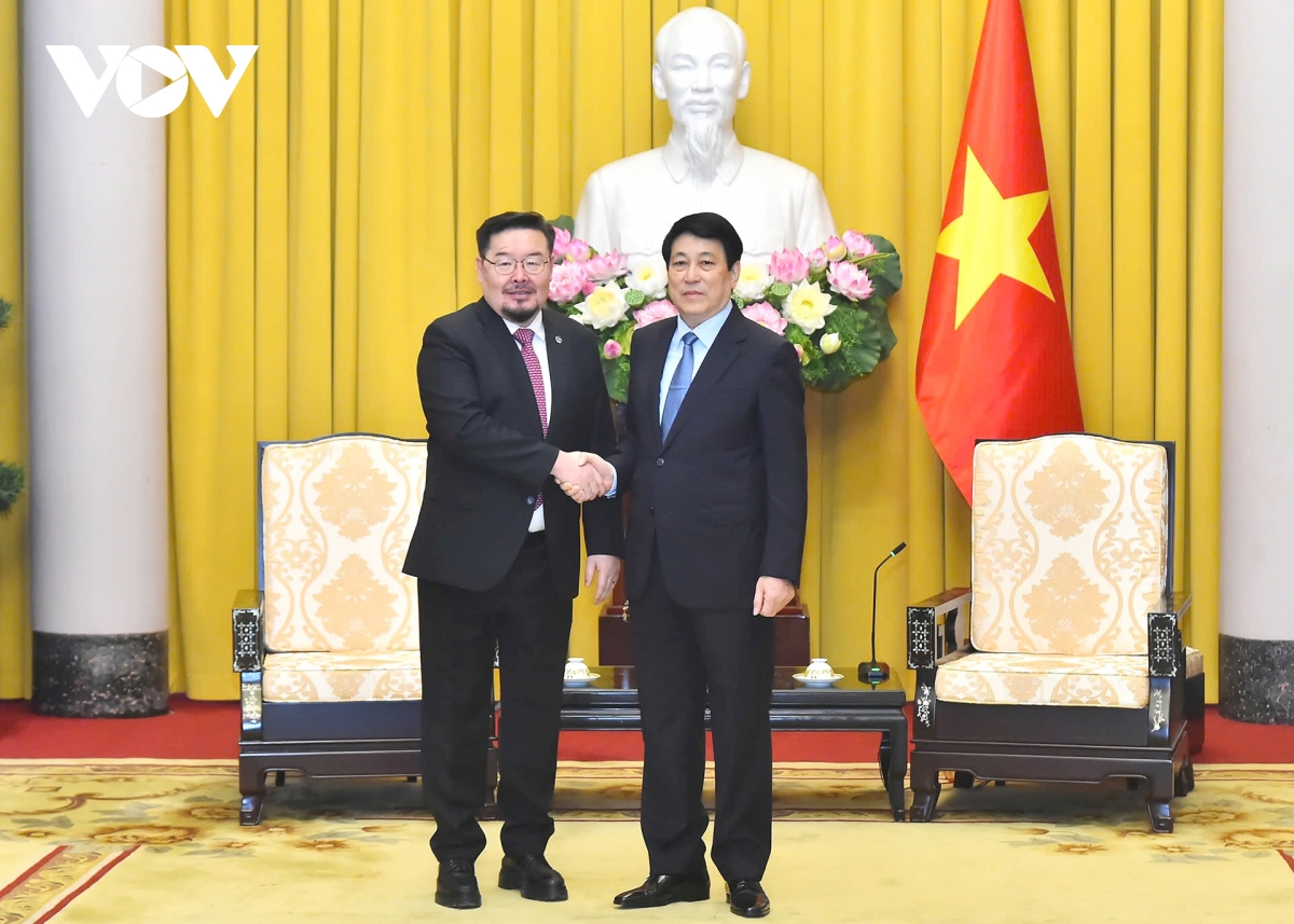 chủ tịch nước lương cường tiếp chánh văn phòng tổng thống mông cổ hình ảnh 1 chu tich nuoc luong cuong tiep chanh van phong tong thong mong co hinh anh 1