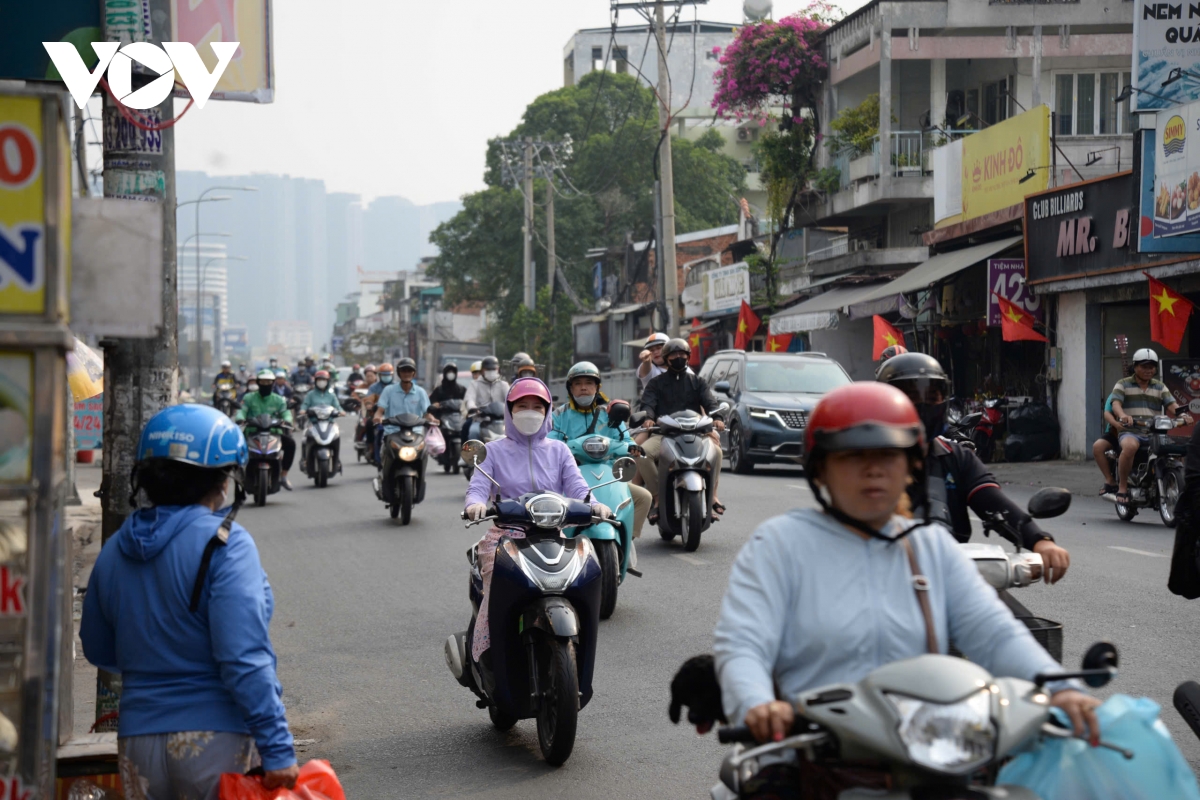 Tình hình giao thông tại TP.HCM ổn định trong ngày cuối cùng trước kỳ nghỉ Tết