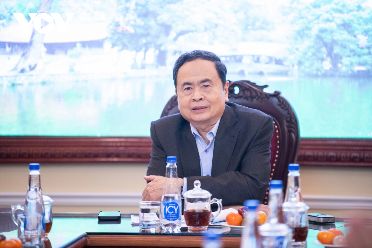 chủ tịch quốc hội trần thanh mẫn dự tổng duyệt lễ trao giải diên hồng lần thứ ba hình ảnh 2 chu tich quoc hoi tran thanh man du tong duyet le trao giai dien hong lan thu ba hinh anh 2