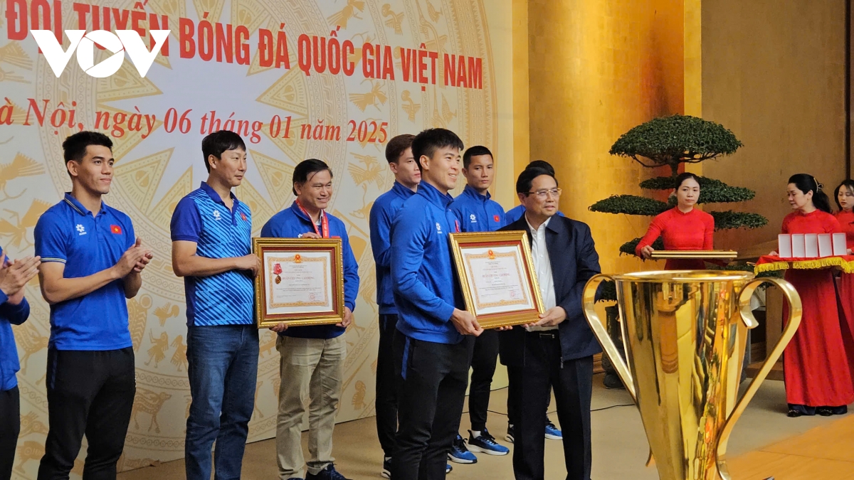 vo dich asean cup 2024, Dt viet nam duoc thu tuong vinh danh hinh anh 105