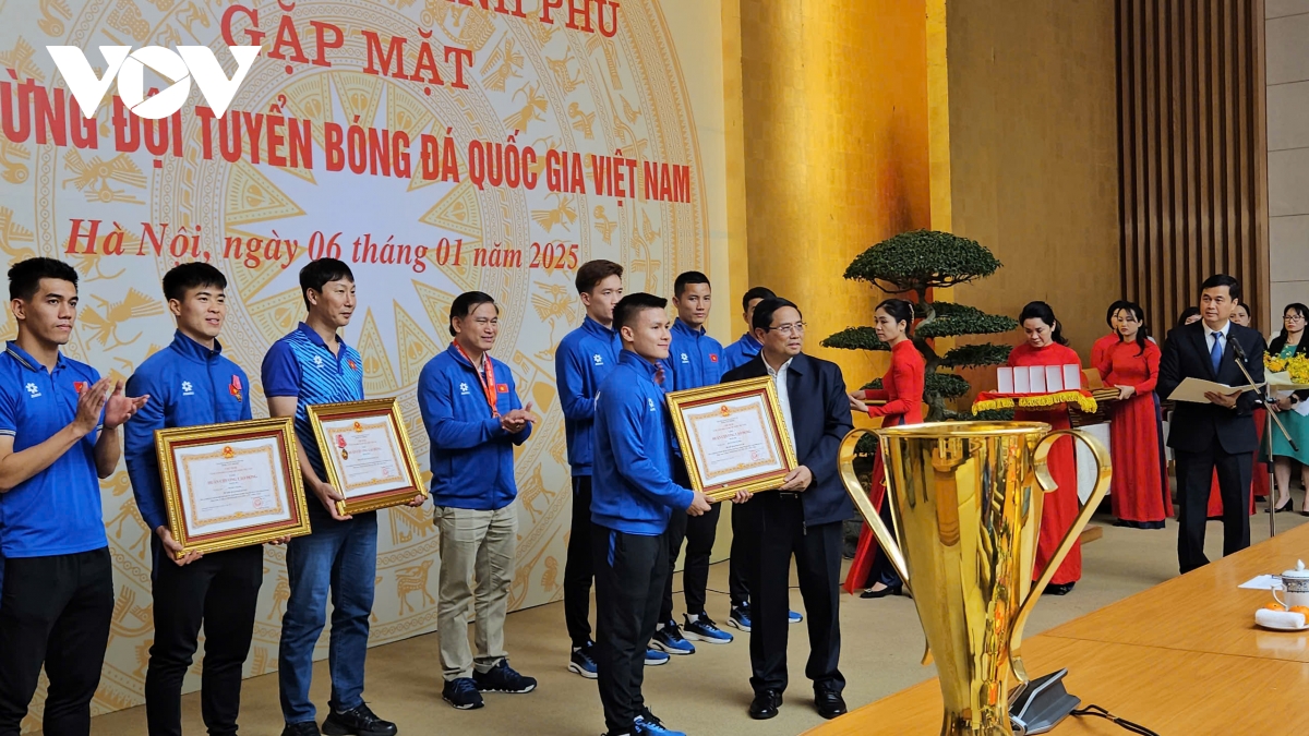 vo dich asean cup 2024, Dt viet nam duoc thu tuong vinh danh hinh anh 107