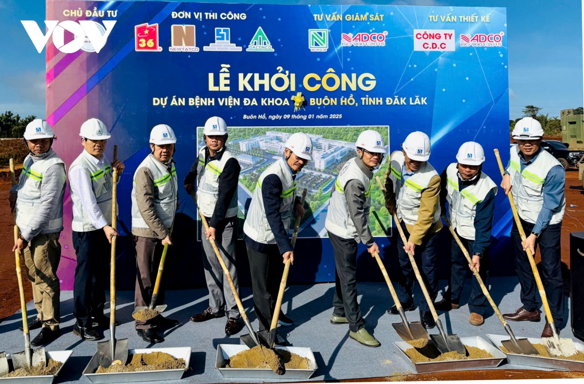 Đắk lắk khởi công bệnh viện đa khoa có quy mô 500 giường bệnh hình ảnh 1 Dak lak khoi cong benh vien da khoa co quy mo 500 giuong benh hinh anh 1