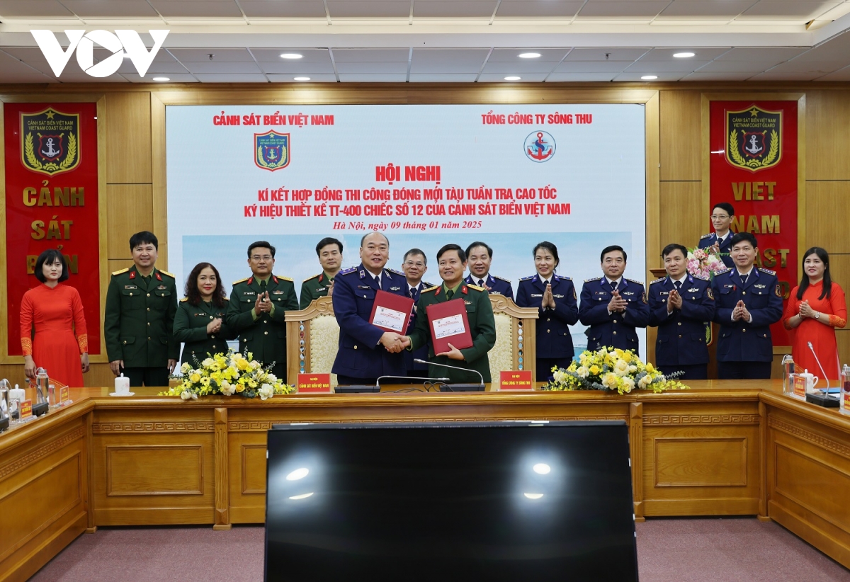 cảnh sát biển việt nam ký kết thi công đóng mới 3 tàu tuần tra cao tốc hình ảnh 2 canh sat bien viet nam ky ket thi cong dong moi 3 tau tuan tra cao toc hinh anh 2