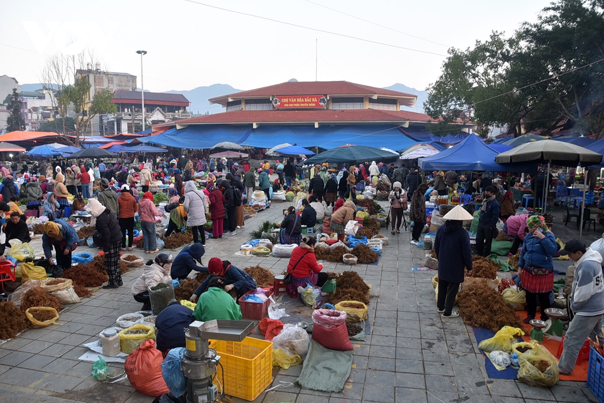 cho phien ngay tet ruc ro sac mau tren cao nguyen bac ha hinh anh 10