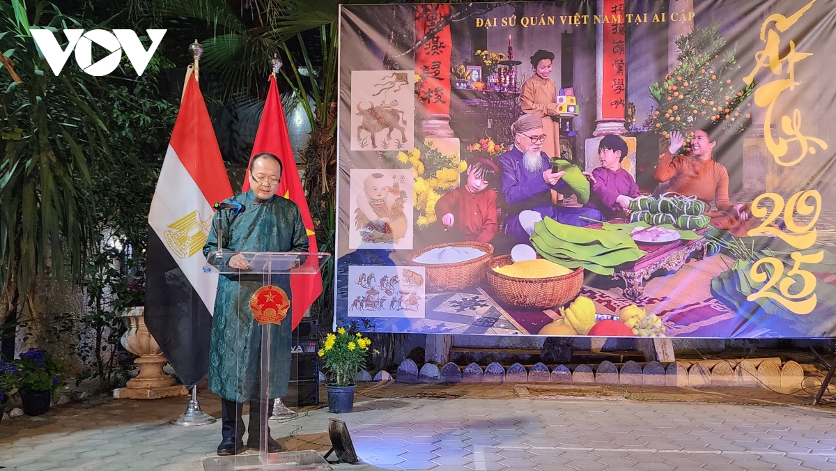 cộng đồng người việt tại ai cập chào đón xuân Ất tỵ 2025 hình ảnh 1 cong dong nguoi viet tai ai cap chao don xuan At ty 2025 hinh anh 1