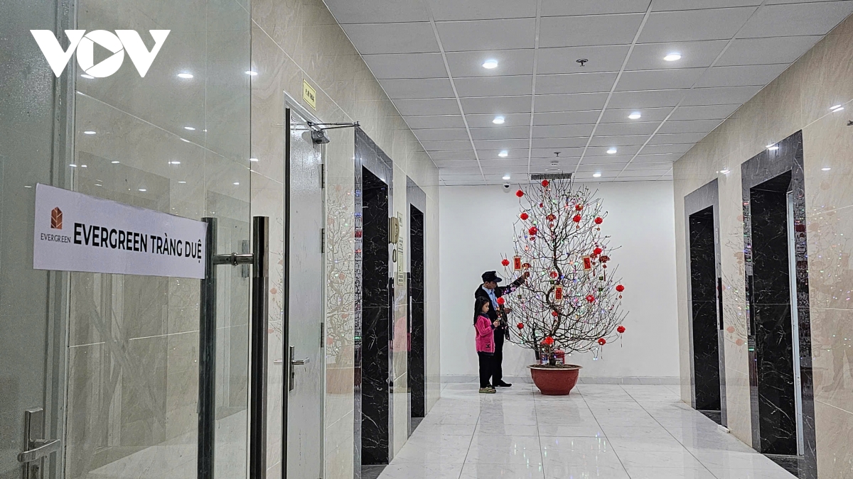 niềm vui an cư lạc nghiệp trong những căn nhà ở xã hội mùa tết 2025 hình ảnh 2 niem vui an cu lac nghiep trong nhung can nha o xa hoi mua tet 2025 hinh anh 2