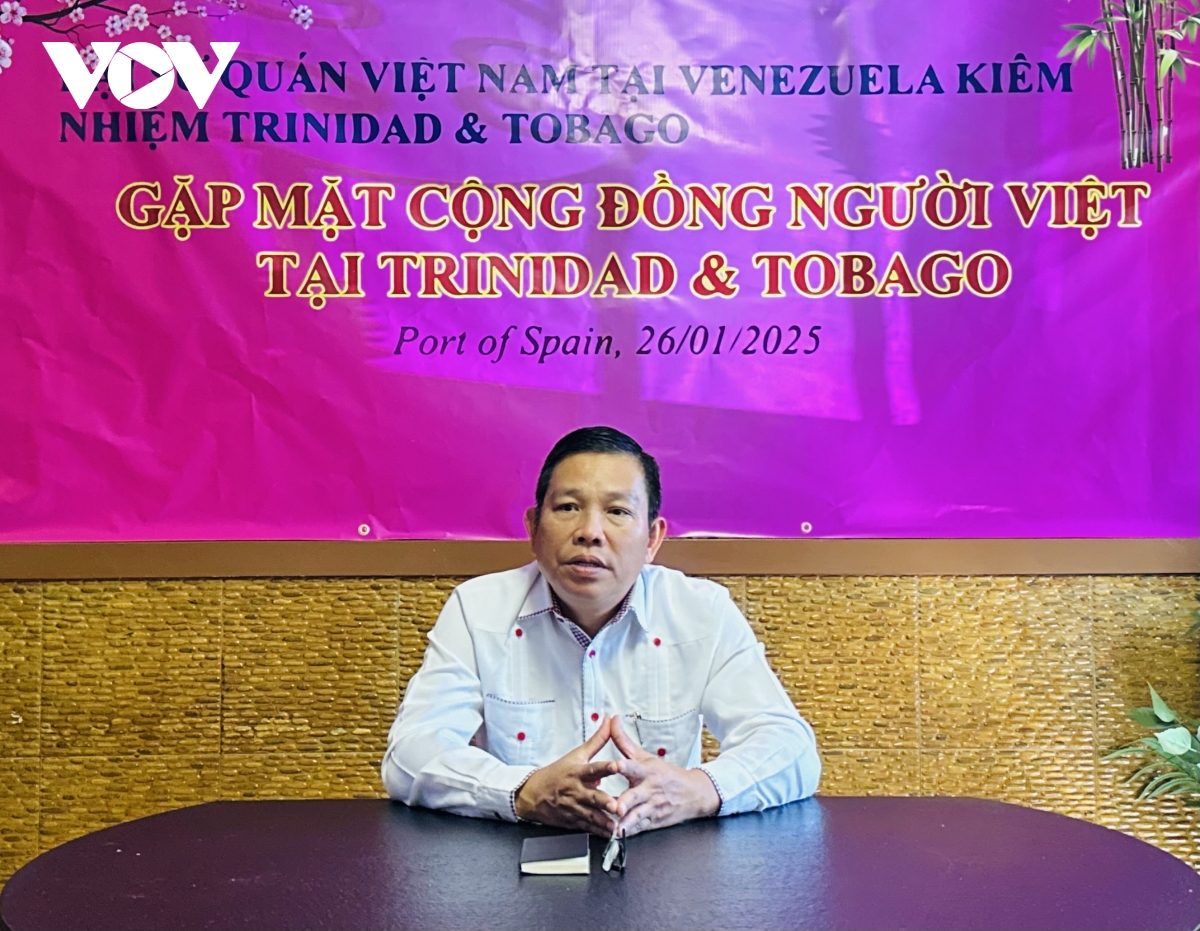 Đại sứ quán việt nam thăm cộng đồng người việt tại trinidad và tobago hình ảnh 2 Dai su quan viet nam tham cong dong nguoi viet tai trinidad va tobago hinh anh 2