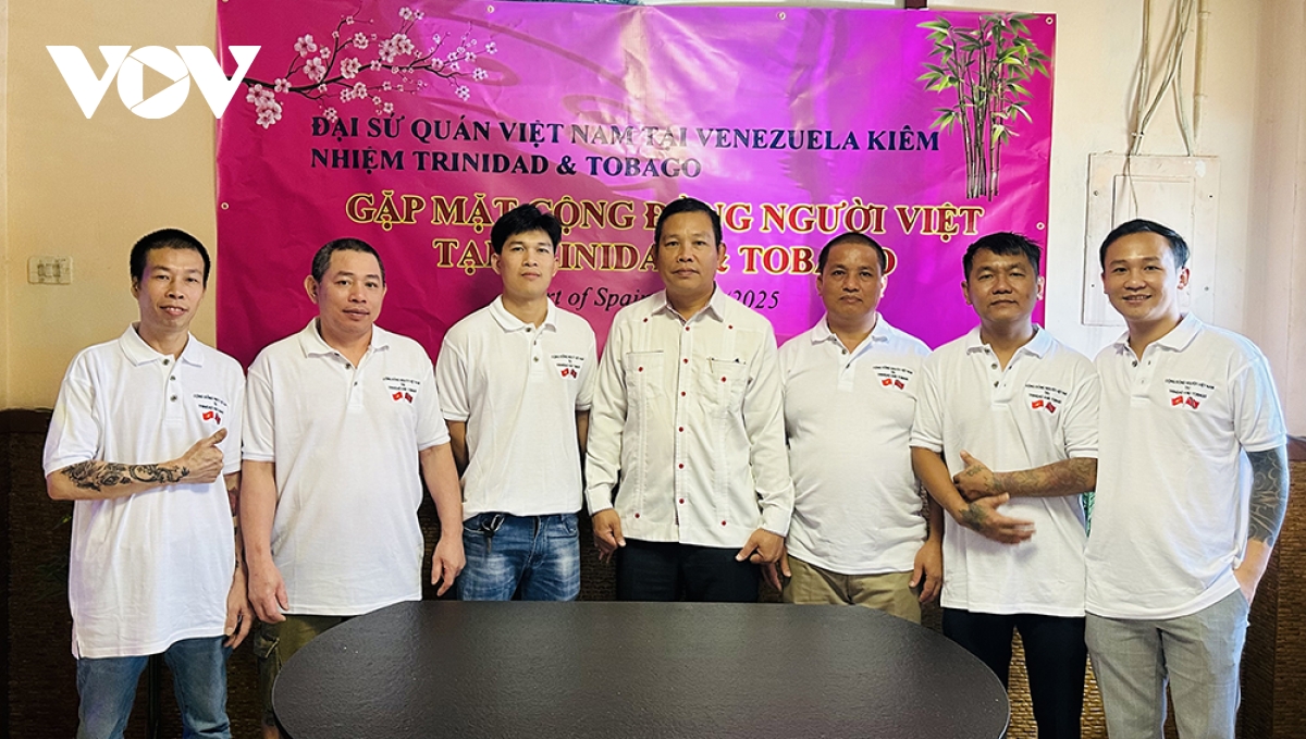 Đại sứ quán việt nam thăm cộng đồng người việt tại trinidad và tobago hình ảnh 3 Dai su quan viet nam tham cong dong nguoi viet tai trinidad va tobago hinh anh 3