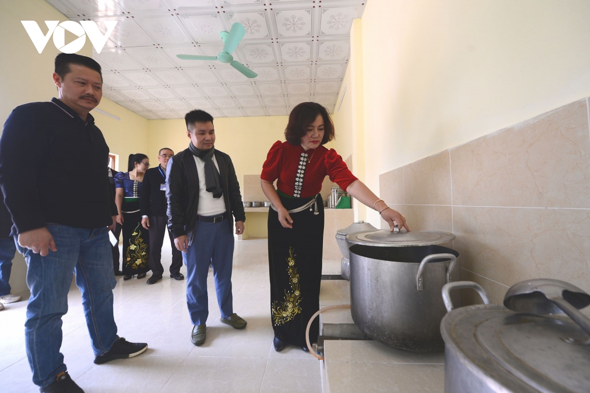vov khánh thành bếp ăn bán trú ở vùng cao sơn la hình ảnh 2 vov khanh thanh bep an ban tru o vung cao son la hinh anh 2