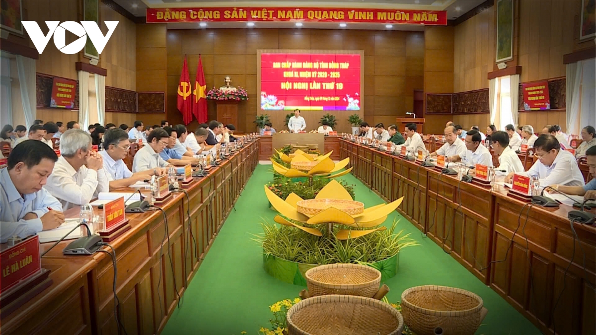 tinh gọn bộ máy hiệu lực, hiệu quả - quyết tâm từ vùng đất sen hồng hình ảnh 1 tinh gon bo may hieu luc, hieu qua - quyet tam tu vung dat sen hong hinh anh 1
