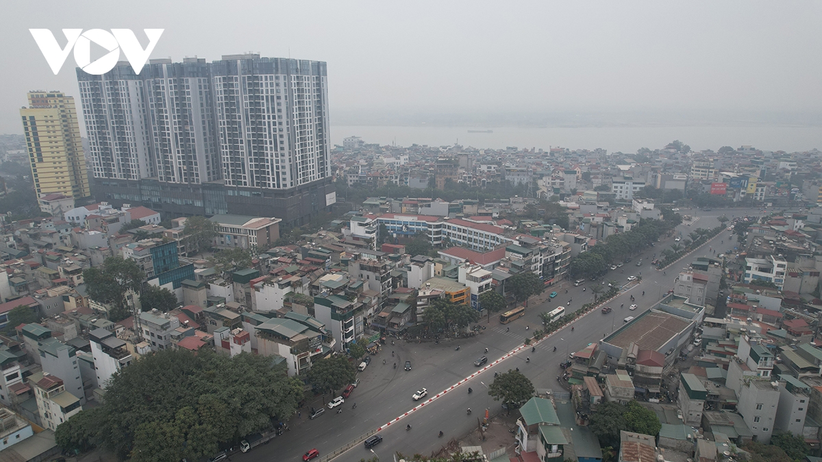 ha noi lai mo mit suong mu va bui khi hinh anh 3