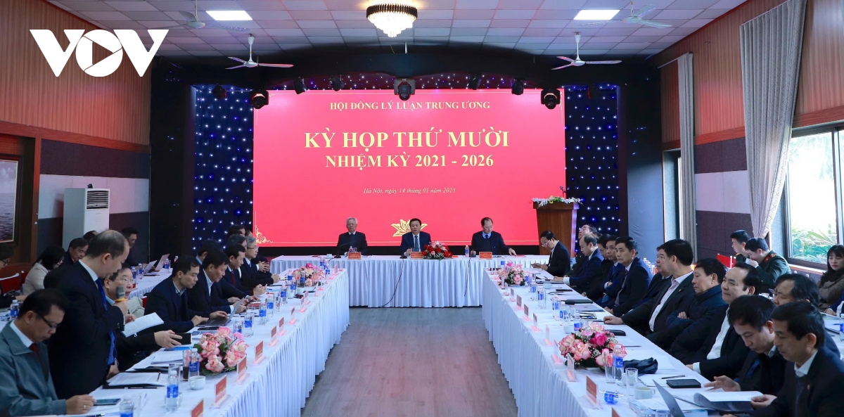 ky hop thu 10 hoi dong ly luan trung uong hinh anh 1
