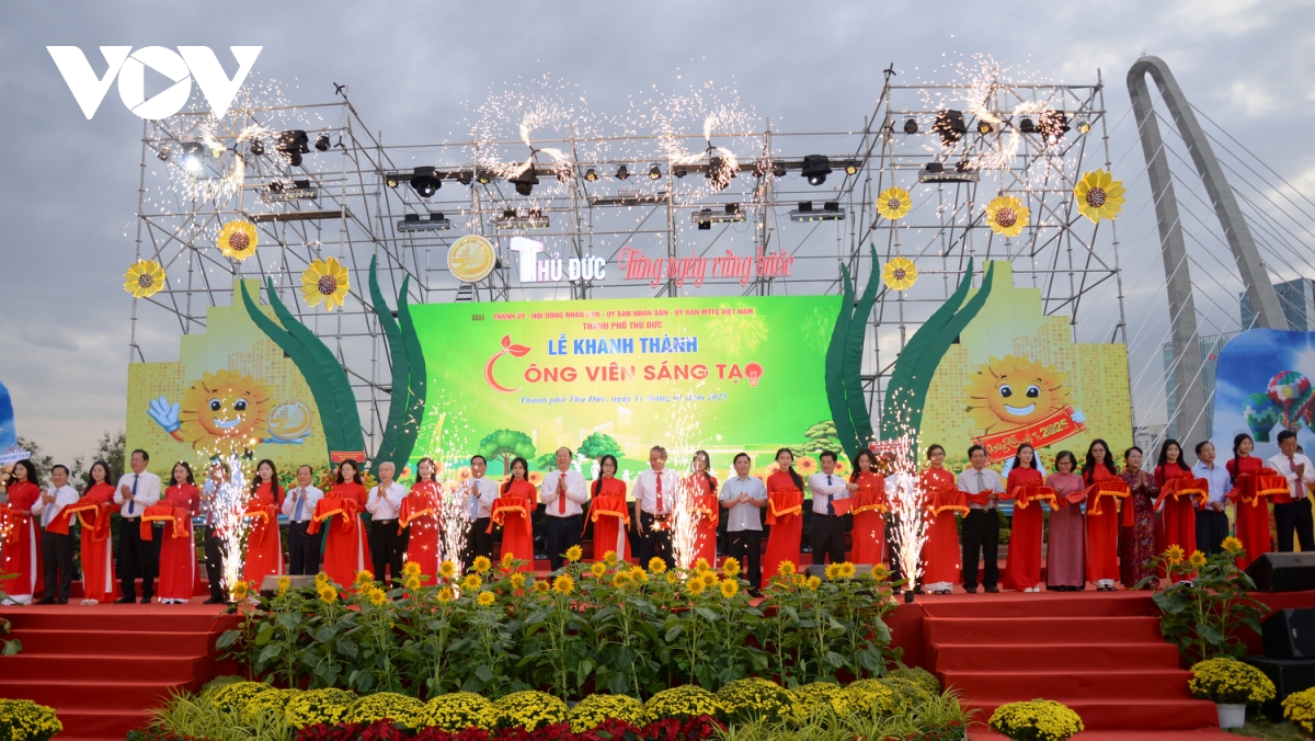 tp thủ Đức kỷ niệm 5 năm, đưa vào hoạt động công viên sáng tạo rộng 10ha hình ảnh 1 tp thu Duc ky niem 5 nam, dua vao hoat dong cong vien sang tao rong 10ha hinh anh 1