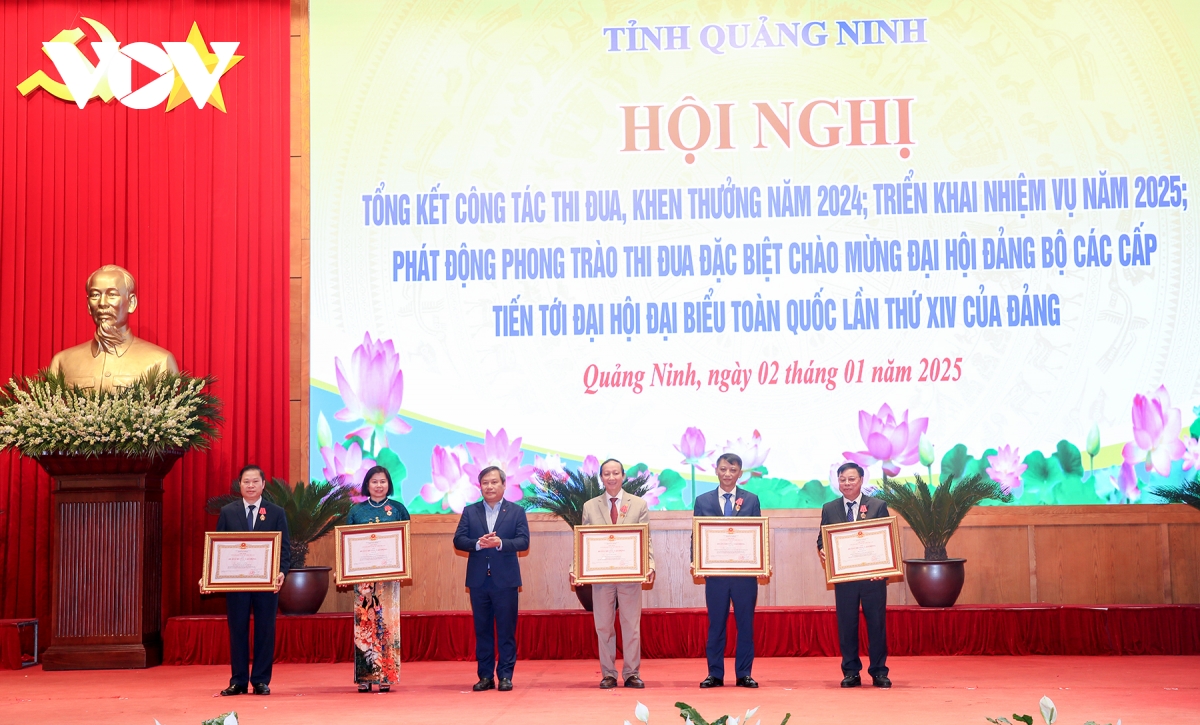 quang ninh phat dong thi dua dac biet chao mung Dai hoi Dang cac cap hinh anh 1