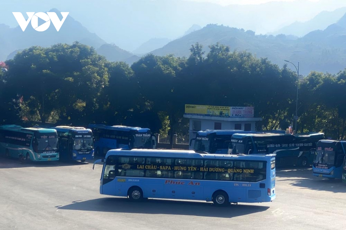 Gần 300 phương tiện tại Lai Châu sẵn sàng vận chuyển khách dịp tết