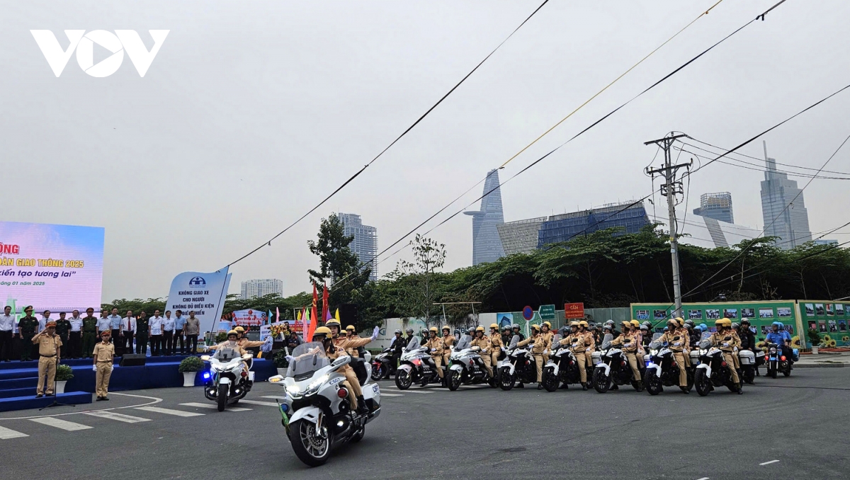 TP.HCM đặt mục tiêu giảm sâu tai nạn giao thông trong năm 2025