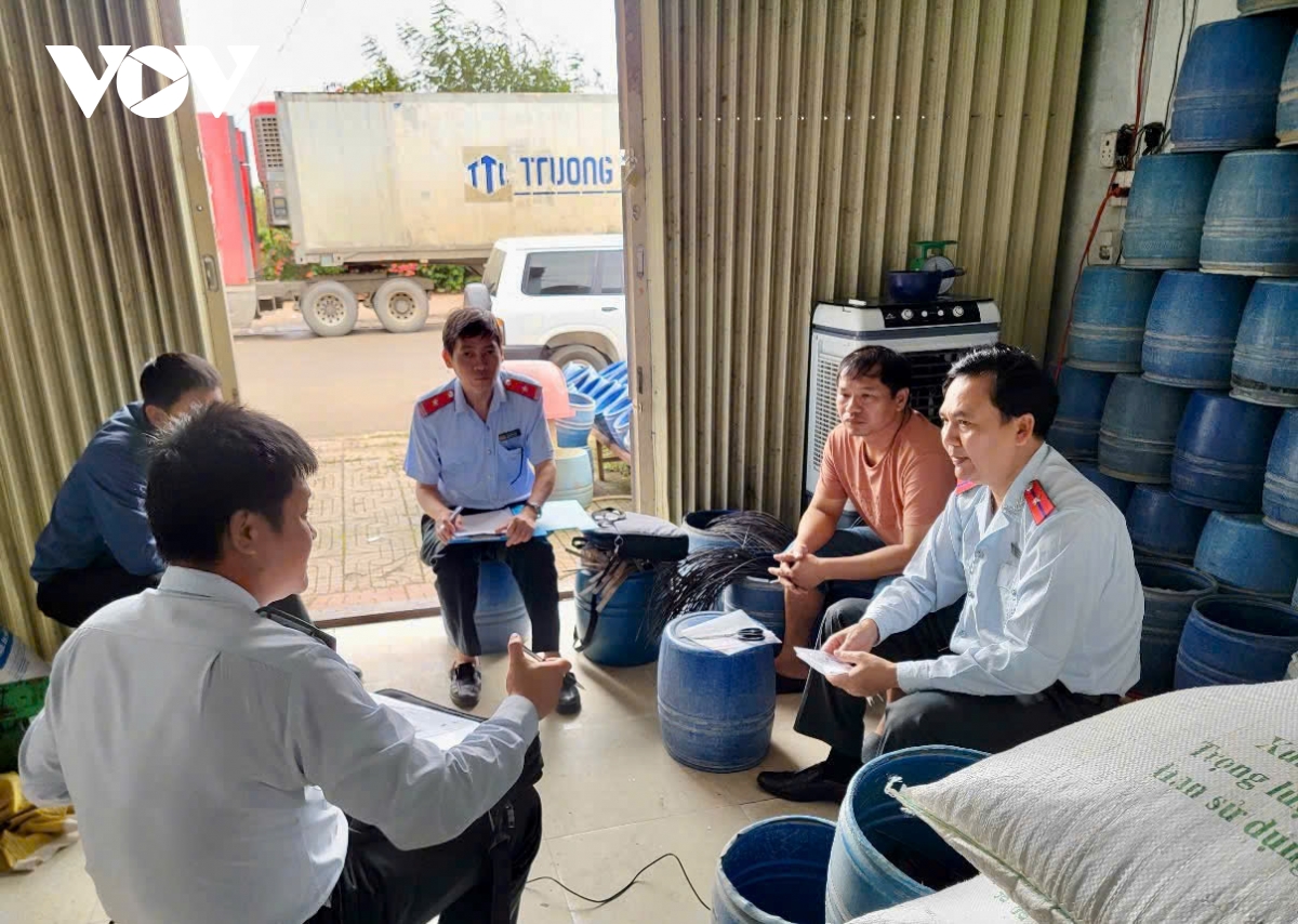 thanh tra xử phạt hai cơ sở sản xuất giá đỗ ở Đắk lắk hình ảnh 2 thanh tra xu phat hai co so san xuat gia do o Dak lak hinh anh 2