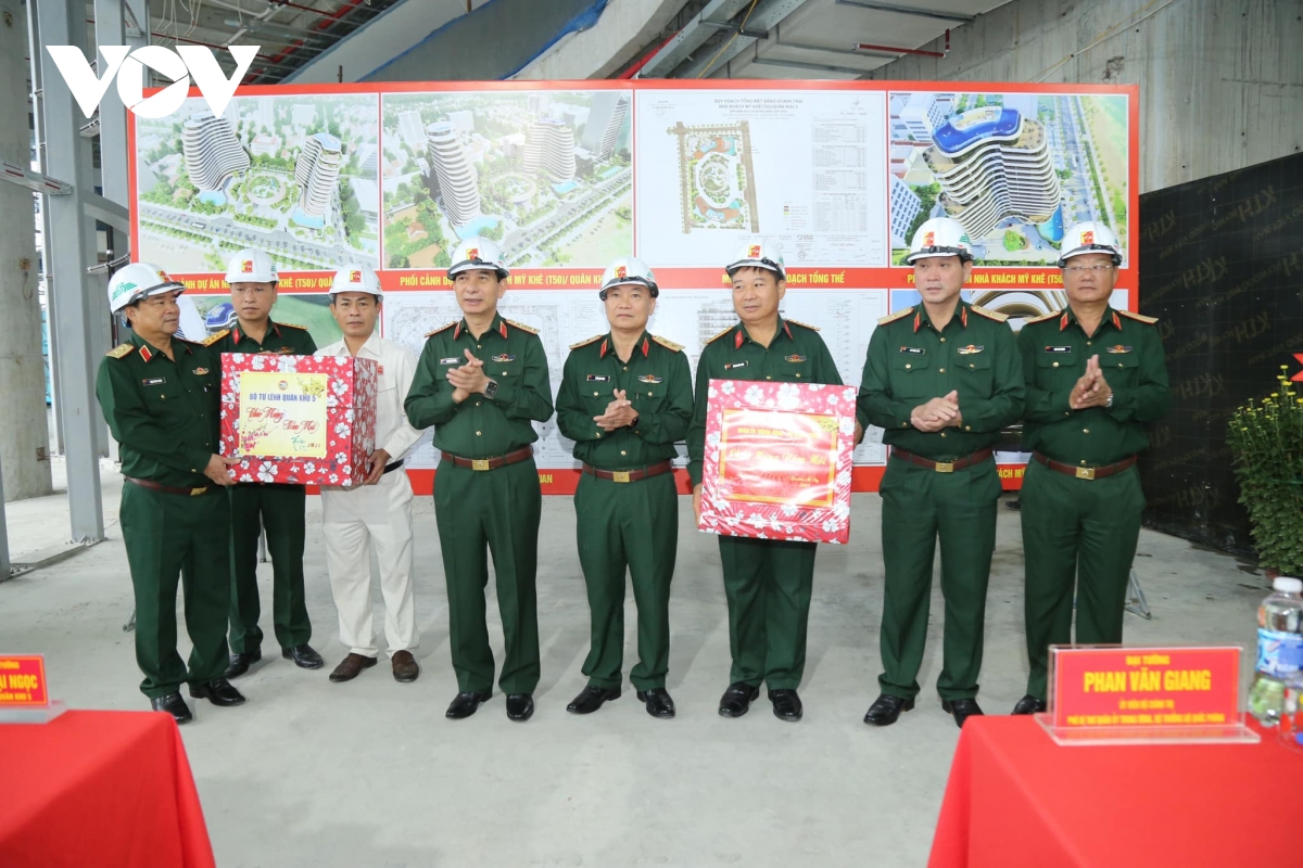 Đại tướng Phan Văn Giang kiểm tra chất lượng tiến độ một số công trình 