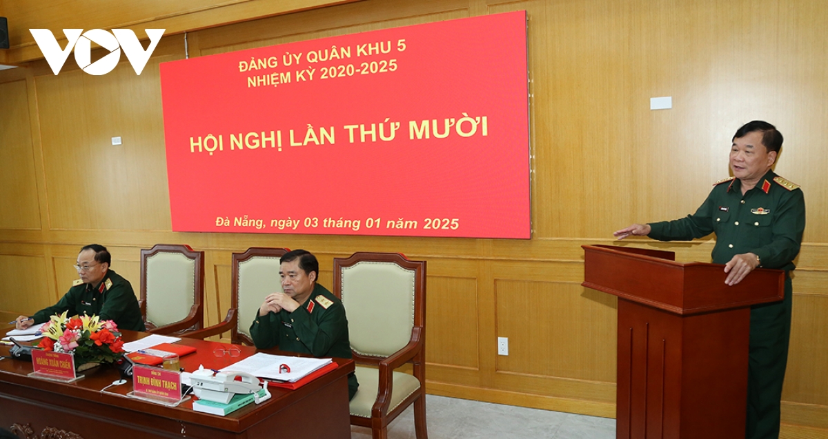 thứ trưởng bộ quốc phòng xây dựng lực lượng vũ trang quân khu 5 vững mạnh toàn diện hình ảnh 4 thu truong bo quoc phong xay dung luc luong vu trang quan khu 5 vung manh toan dien hinh anh 4