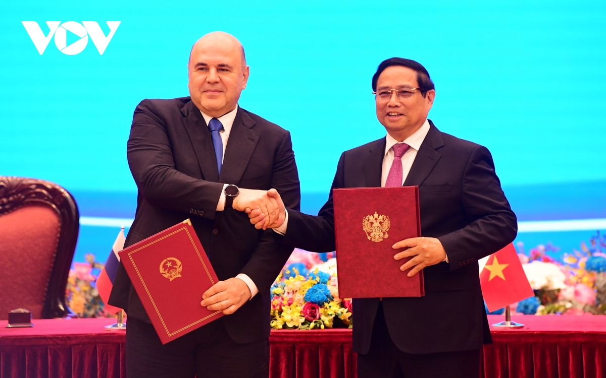 toàn cảnh chuyến thăm chính thức việt nam của thủ tướng nga mikhail mishustin hình ảnh 5 toan canh chuyen tham chinh thuc viet nam cua thu tuong nga mikhail mishustin hinh anh 5