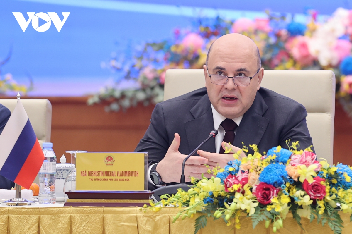 toàn cảnh chuyến thăm chính thức việt nam của thủ tướng nga mikhail mishustin hình ảnh 11 toan canh chuyen tham chinh thuc viet nam cua thu tuong nga mikhail mishustin hinh anh 11