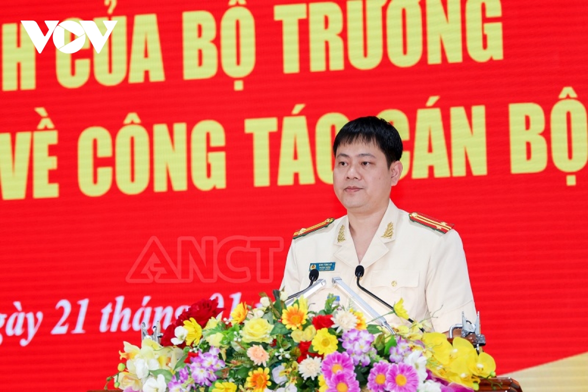 Công an Cần Thơ có tân Phó Giám đốc